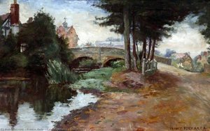 Landscape with a Bridge and a River
