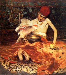 Unexpected Intrusion (also Known As The Turkish Page) — William Merritt Chase