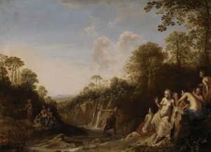 Diana Discovers The Pregnancy Of Callisto — Dirck Van Der Lisse