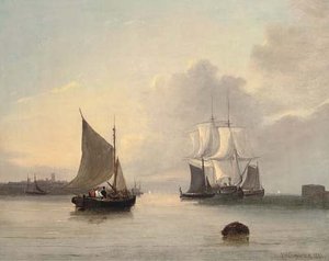 Off The Mouth Of The Humber — John Wilson Carmichael