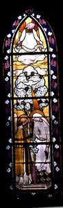 Vitrail De L Annonciation, Vesinet Ste Marguerite — Denis Maurice