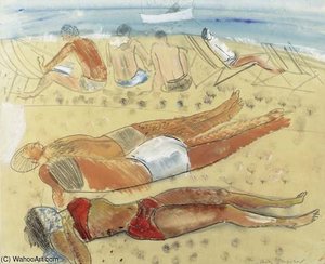 Day On The Beach — Boris Dmitrievich Grigoriev