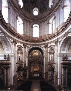 View Of The Interior — Johann Bernhard Fischer Von Erlach, Baroque Architecture