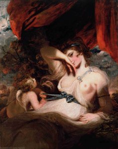 Cupid Unfastening The Girdle Of Venus — Sir Joshua Reynolds, Rococo