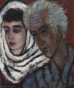 And Esther, (1960) — Reuven Rubin