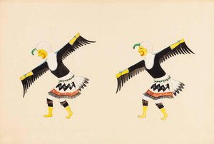 Eagle Dancers — Awa Tsireh