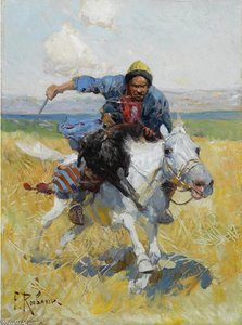 Tatar Horseman — François Flameng