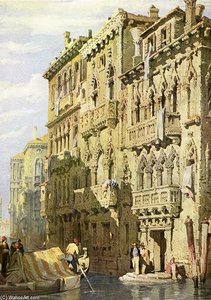 Palazzo Contarini Fasan On The Grand Canal — Samuel Prout