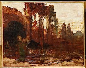Moïse Exposé Sur Le Nil — Gustave Moreau, Symbolist Movement Symbolist Painting