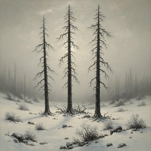 Ethereal Solitude: The Silent Sentinels Of Winter — Marc Duvallier