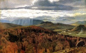 Autumn Landscape - Shelburne, Vt — John George Brown