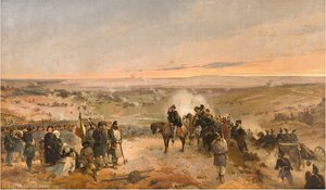The Battle Of Chorna River — Girolamo Induno