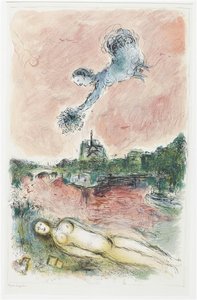 Vista Sobre Notre-dame — Marc Chagall