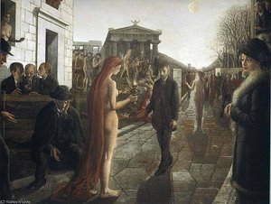 Untitled (5241) — Paul Delvaux