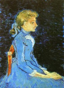 Portrait Of Adeline Ravoux — Vincent Willem Van Gogh