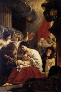 Birth Of The Virgin — (brother) Antoine Le Nain