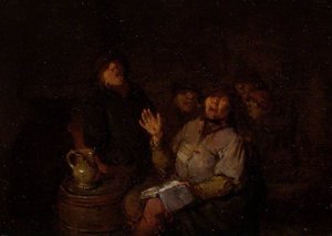 Singing Peasants — Egbert Van Heemskerck Ii