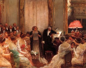 Le Concert Privé — Jean-georges Béraud