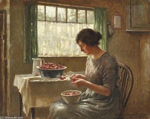 Cleaning Fruits — William Kay Blacklock