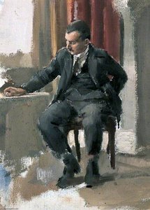 Sketch for 'Man from Windmill'