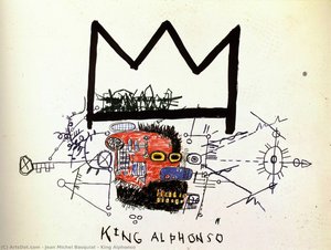 King Alphonso — Jean Michel Basquiat