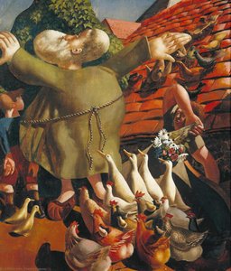 Saint Francis And The Birds — Sir Stanley Spencer