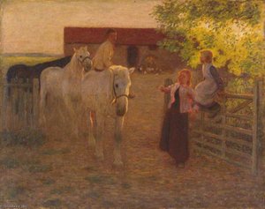 The Old Gate — William Edward Stott