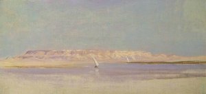 Feluccas On The Nile — Joseph Farquharson
