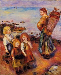 Mussel Fisherman — Pierre-auguste Renoir