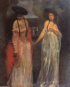 Two Women — Sir William Rothenstein