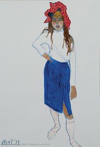 Elizabeth In A Red Hat — Alice Neel