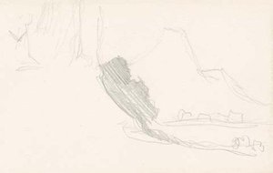 Cursory Sketch For ''the Chalice Of Christ'' — Nicholas Roerich