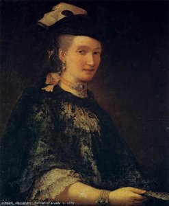 Portrait Of A Lady — Alessandro Longhi
