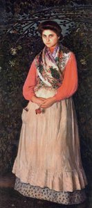 Mujer De Pie — Eugenio Hermoso Martínez