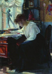 In The Studio — Sergej Arsenjewitsch Winogradow