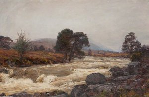 Spate In Glen Moriston — Alexander Brownlie Docharty