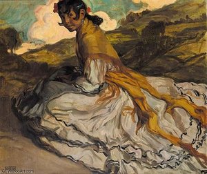 Gitana (gypsy Girl) — Eduardo Chicharro Agüera