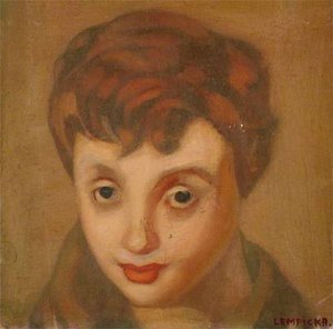 Portrait Of Françoise Sagan — Tamara De Lempicka, Art Deco