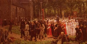Le Pardon De Kergoat — Jules Adolphe Aimé Louis Breton