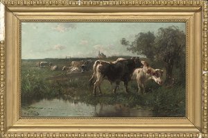 Cattle By A River — Henry Schouten