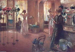 The Hat Shop — Henry Tonks