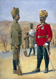 Soldiers Of The 3rd Sappers And Miners Lance — Alfred Crowdy Lovett
