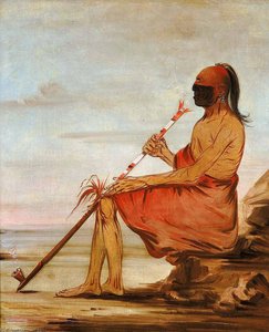 Coo Coo Coo, The Owl, An Aged Chief — George Catlin