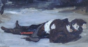 Henri Regnault Dead On The Field Of Battle — Carolus-duran (charles-auguste-emile Durand)