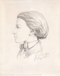 Presumed portrait of the artist's brother (23 June 1859)