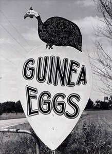 Egg Sign, Allen County, From The Kansas Documentary Survey Project — Larry W Schwarm