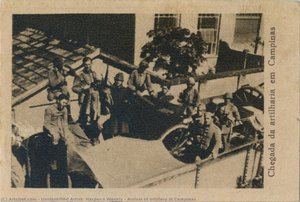 Arrival Of Artillery In Campinas — Unidentified Artist, Harper's Weekly
