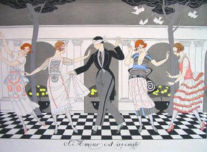 L'amour Est Aveugle — Georges Barbier