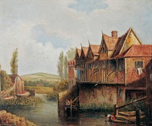 A View from Whitefriars Bridge, Norwich