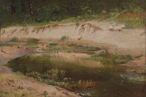 Forest Stream — Ivan Ivanovich Shishkin
